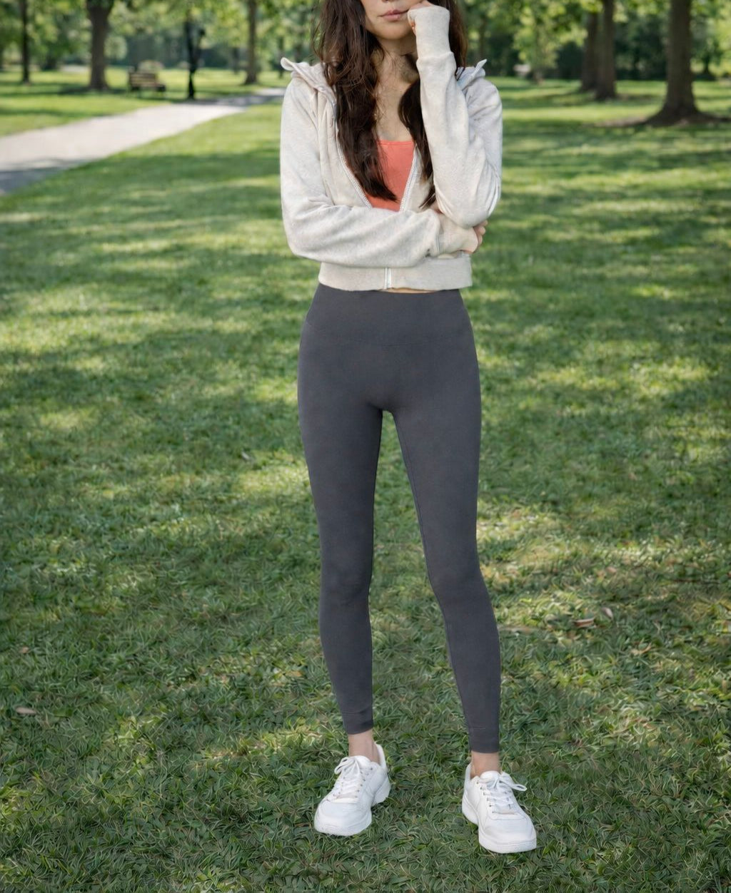 Owlpha Warm Winter Body Shaping Exercise Legging image 1