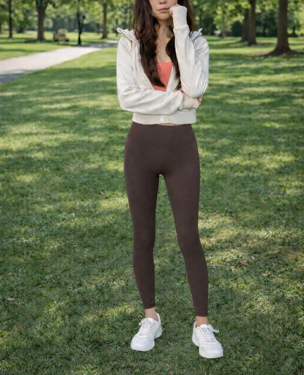 Owlpha Warm Winter Body Shaping Exercise Legging image 1