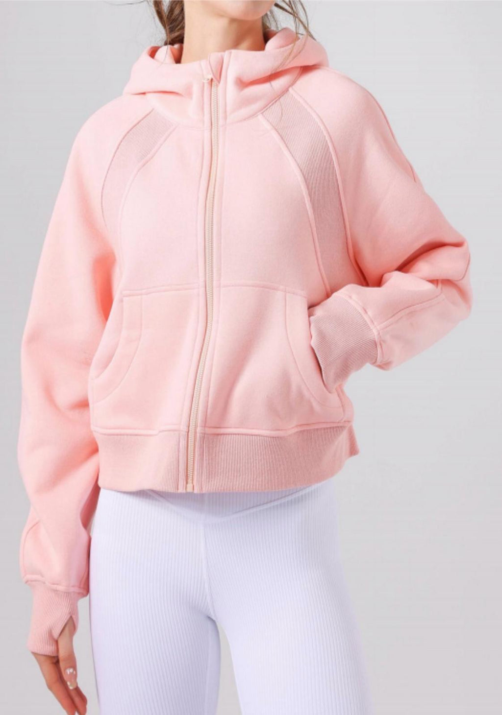 Owlpha Ultra Soft Comfortable Everyday  Zip Hoodie for Women image 3