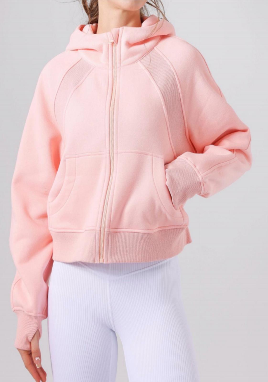 Owlpha Ultra Soft Comfortable Everyday  Zip Hoodie for Women image 3