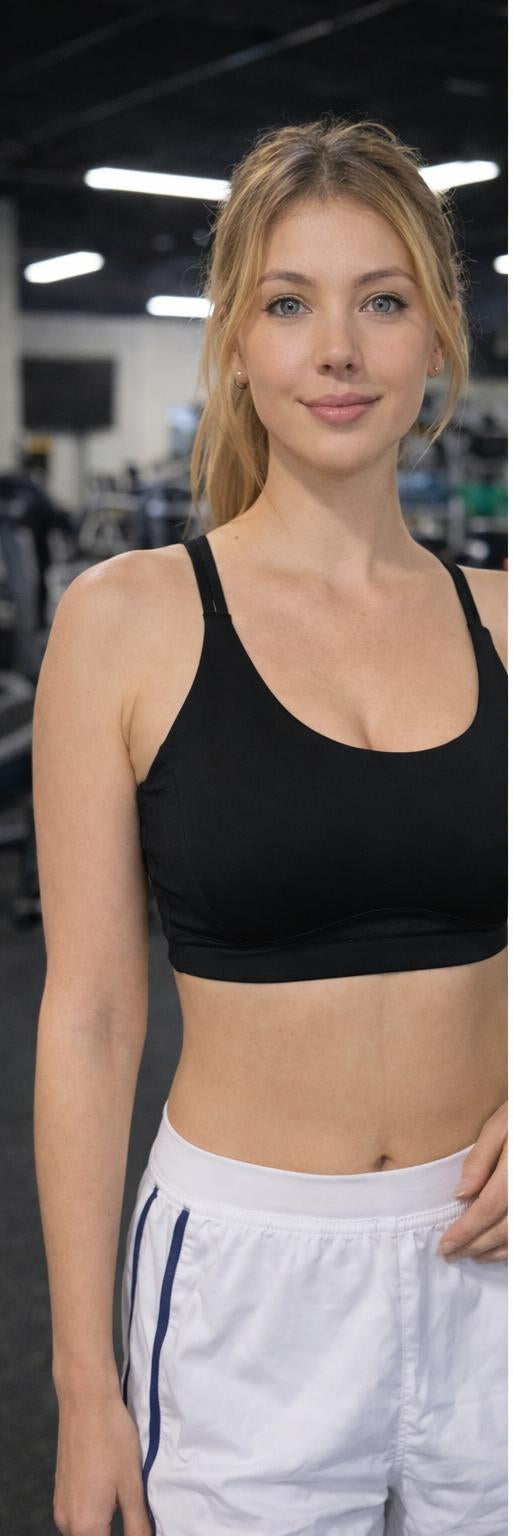 Breathable Exercise Sports Bra For Hot Weather Workout image 0