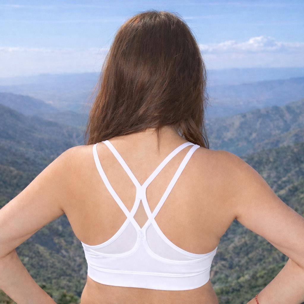 Owlpha Women Comfortable Breathable Exercise Sports Bra for Yoga image 2